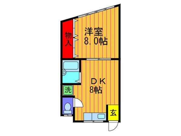 有馬ビルの物件間取画像